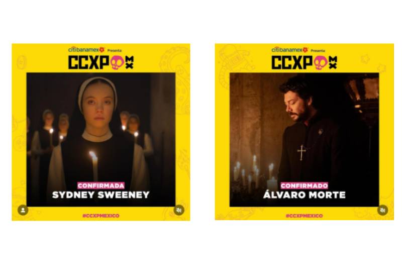 Sydney Sweeney y Álvaro Morte presentarán “Inmaculada” en CCXP México