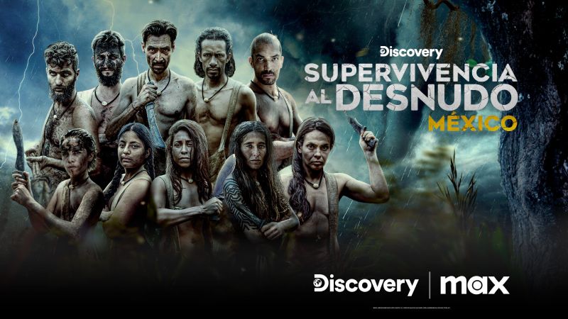 Supervivencia Al Desnudo México: La aventura que desafía los límites llega a Discovery y Max