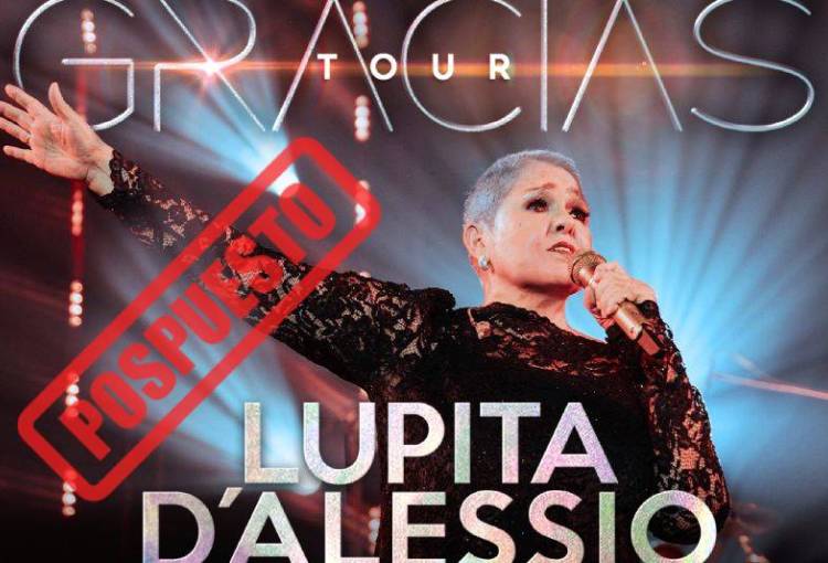 Lupita D’Alessio pospone su último concierto