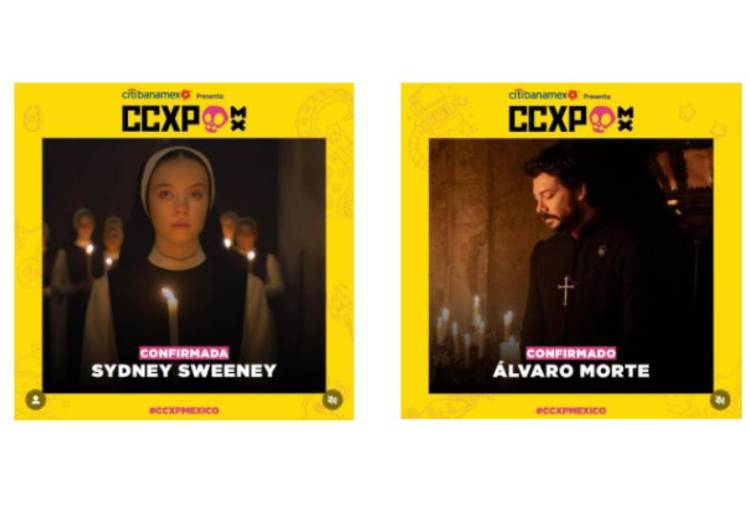Sydney Sweeney y Álvaro Morte presentarán “Inmaculada” en CCXP México
