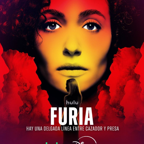 Póster oficial de la serie Furia en Disney+