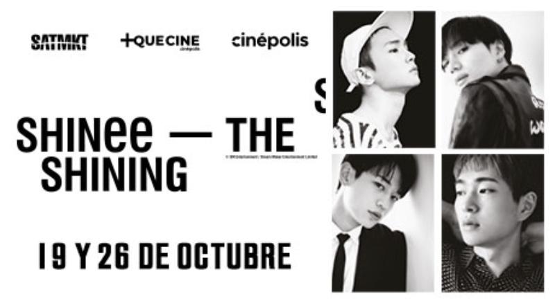 La banda surcoreana SHINee llega a las salas de Cinépolis