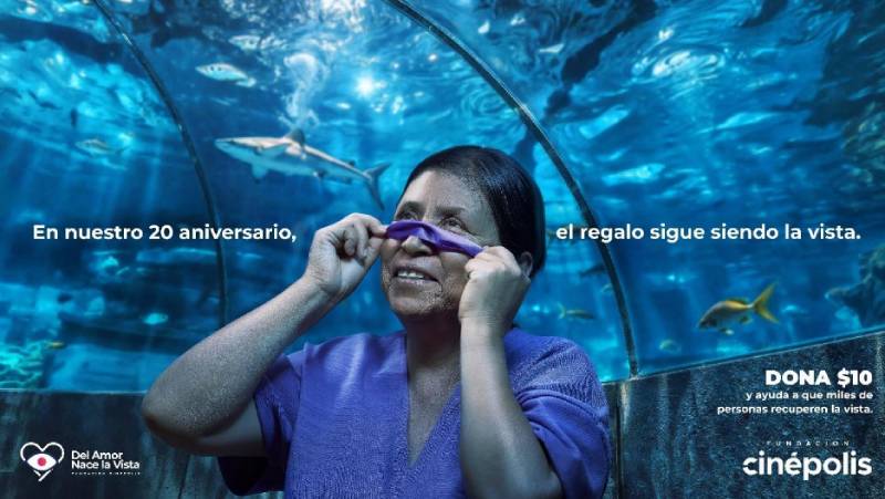 Del Amor Nace la Vista celebra 20 años con la campaña El regalo sigue siendo la vista
