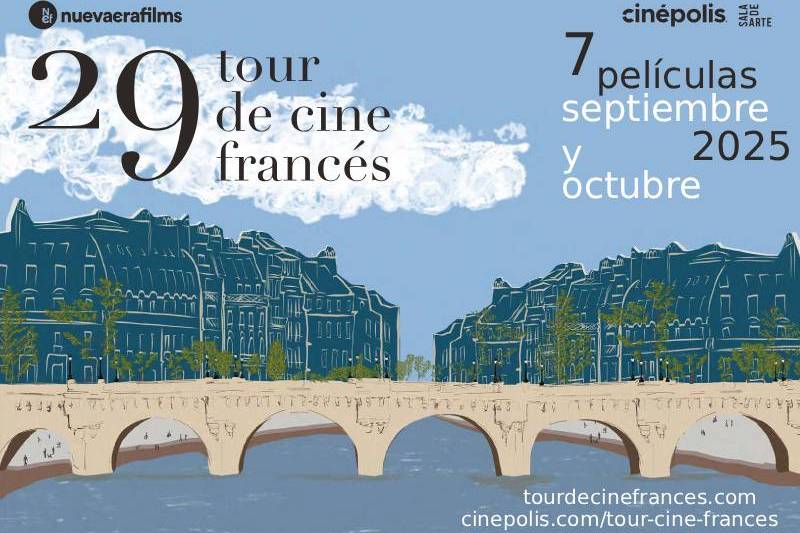 El Tour de Cine Francés inicia su 29ª edición en México