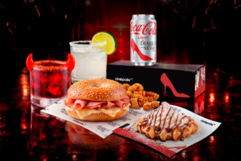El Diablo Viste a la Moda 2 llega con menú temático exclusivo en Cinépolis VIP