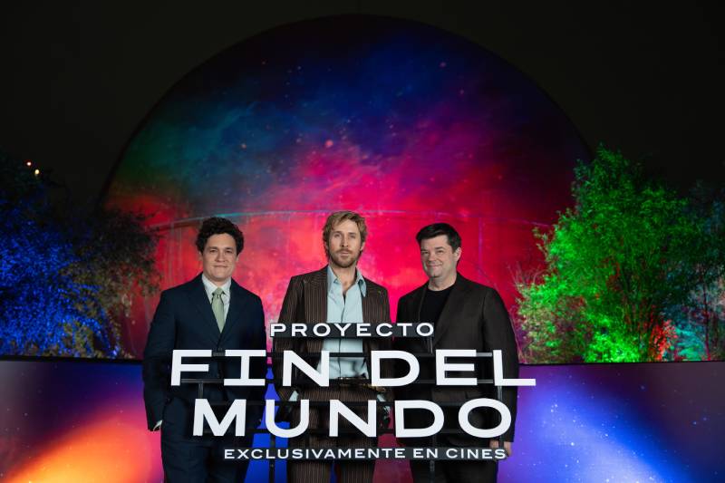 Ryan Gosling presenta Proyecto Fin del Mundo en Ciudad de México