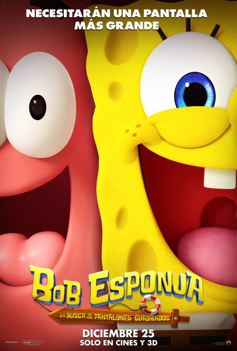 Reseña: “Bob Esponja: En busca de los pantalones cuadrados”