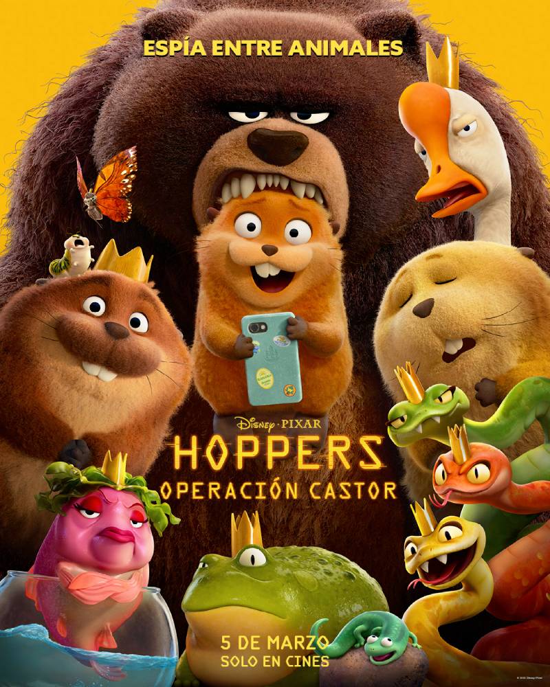 Reseña: “Hoppers: Operación Castor”