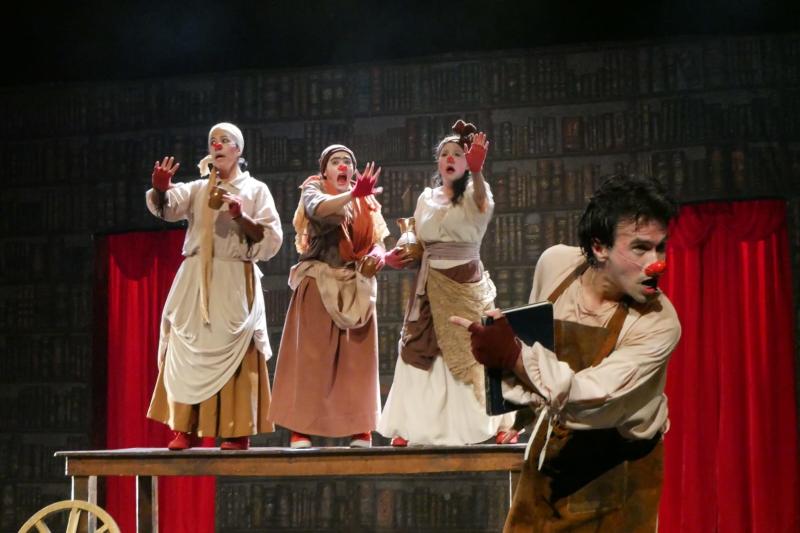 El Teatro Helénico recibe “Quijote y Panza”, un clásico revisitado con la magia del clown