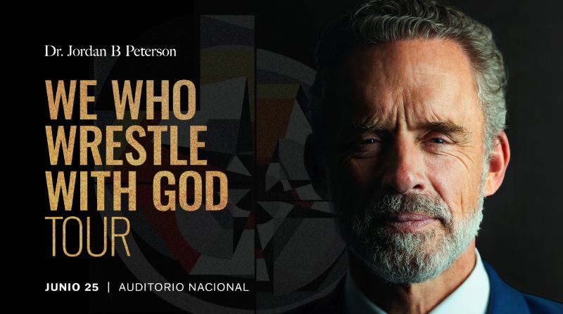 El Dr. Jordan B. Peterson llega al Coloso de Reforma para dar una gran charla