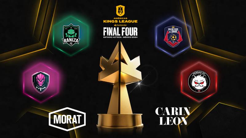 Llega el emocionante Final Four de la Américas Kings League 