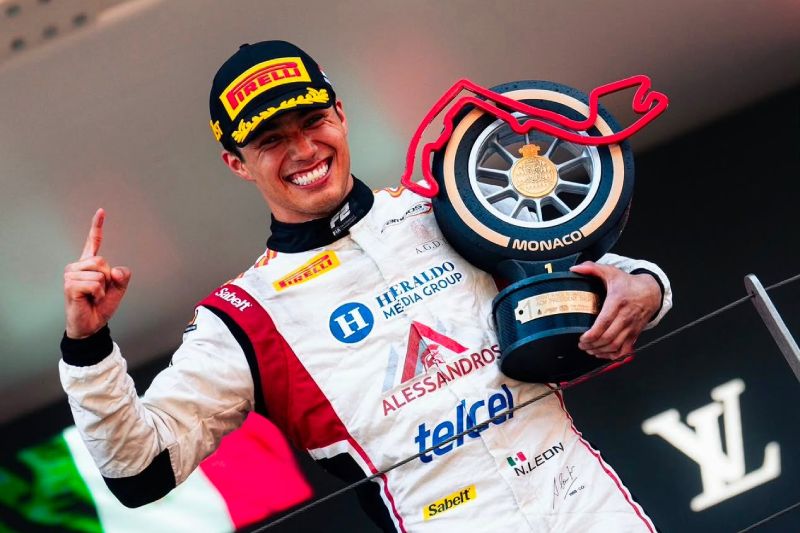 Noel León conquista la Sprint de Mónaco con manejo preciso y liderazgo absoluto