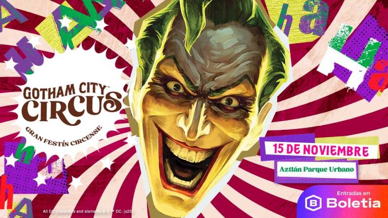 The Joker se apodera de Aztlán Parque Urbano para una experiencia inmersiva