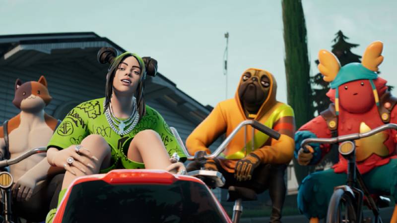 Billie Eilish estrena canciones en Fortnite Festival