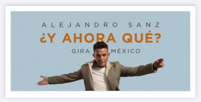 Alejandro Sanz elige México para lanzar su nueva gira mundial