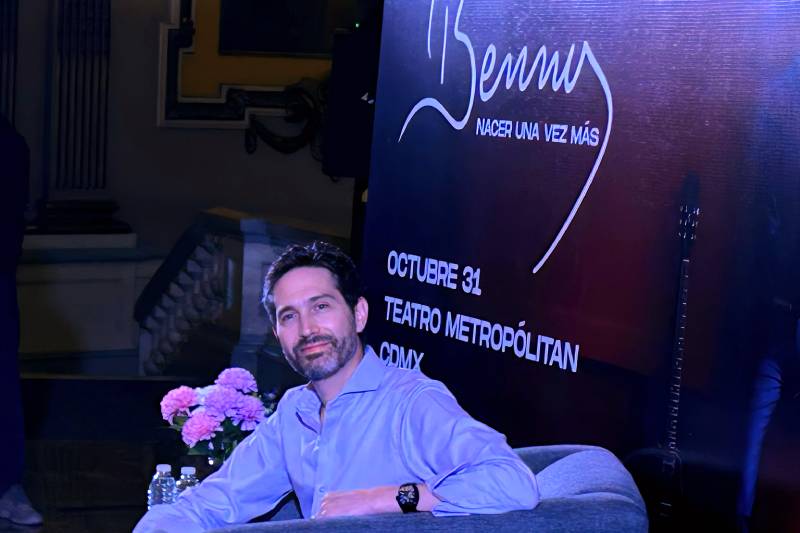 Benny Ibarra nace una vez más con nueva gira