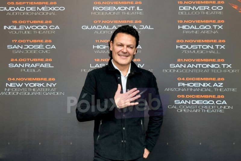Pedro Fernández comparte detalles de su gira “Ave Fénix Two’r 2026”
