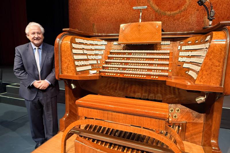 El órgano monumental del Auditorio Nacional estrena nueva voz