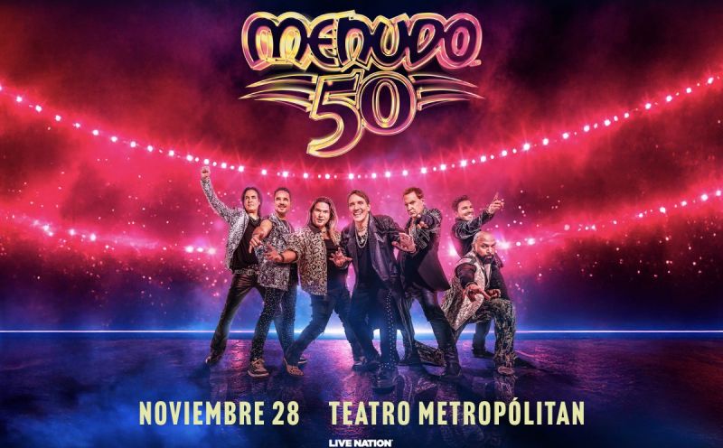 Menudo celebra 50 años con un concierto especial en el Teatro Metropólitan