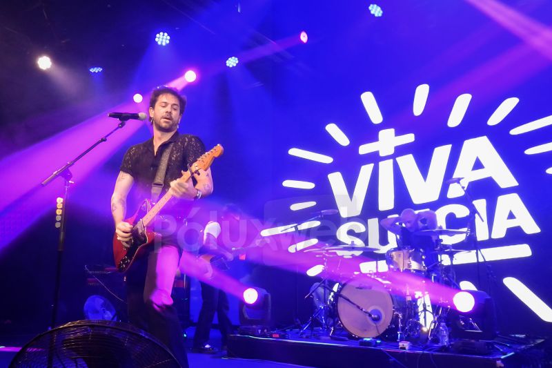 Viva Suecia desata euforia en el Lunario con un show cargado de energía