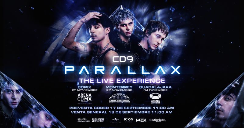 CD9 inicia una nueva era y anuncia la gira “PARALLAX: THE LIVE EXPERIENCE” 