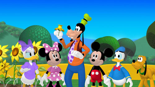 los muñecos de disney junior