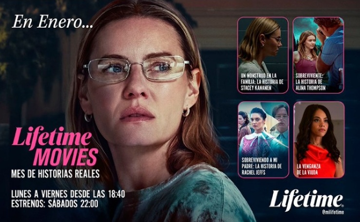 Lifetime Movies presenta historias reales en su ciclo de enero
