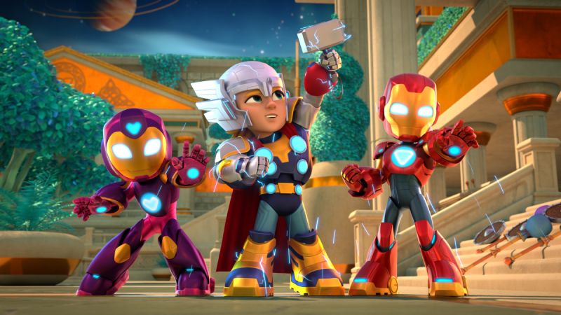  “Iron Man y sus increíbles amigos” estrena nuevos episodios con Thor y Loki en Disney+
