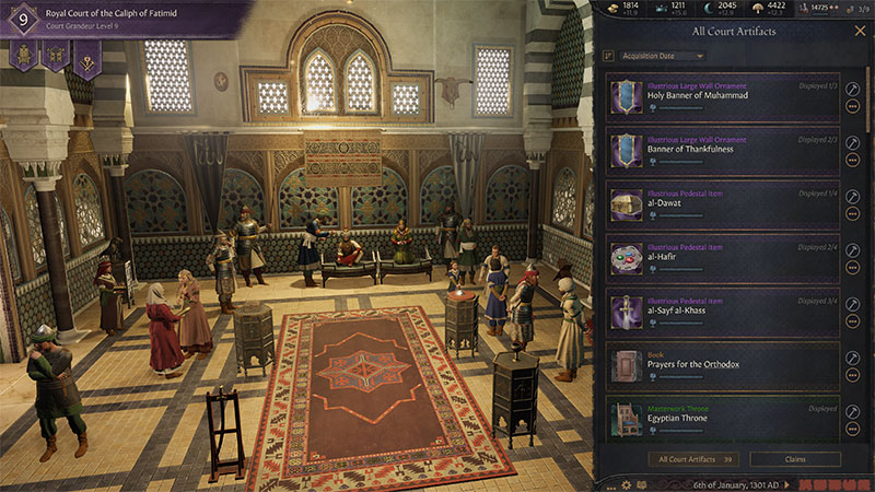 Revela fecha de lanzamiento para “Crusader Kings III: Royal Court”
