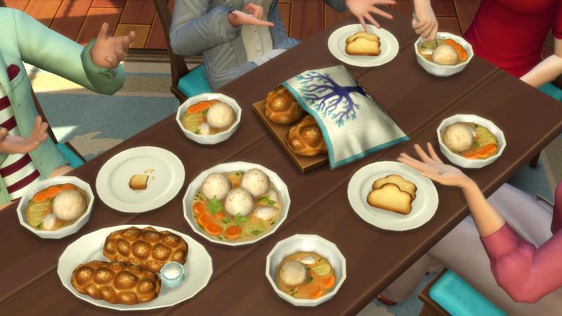 “Los Sims 4” introduce opciones de comida judía