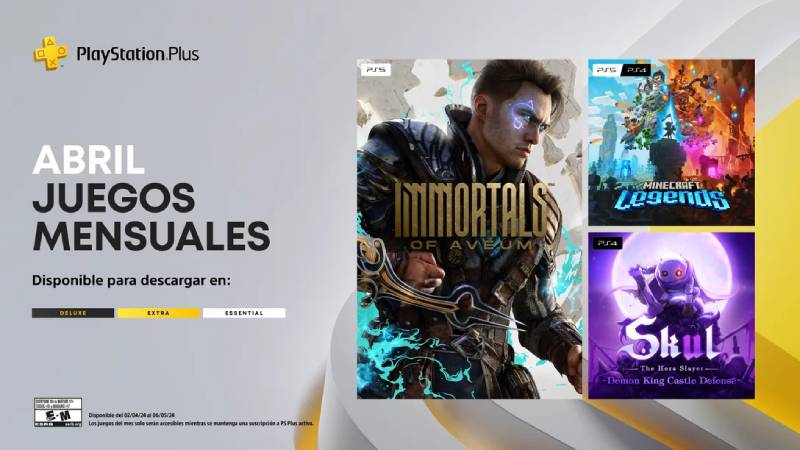 Juegos de PlayStation Plus para abril de 2024