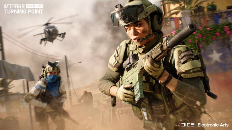 Llega Frente Carmesí a Battlefield 2042