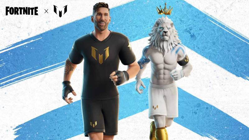 Lionel Messi debuta en Fortnite
