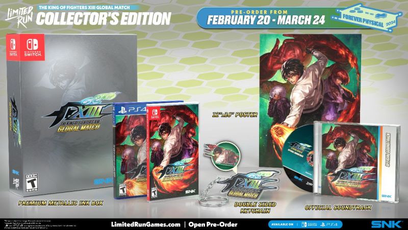 KOF XIII Global Match llega a más regiones y tendrá edición de colección