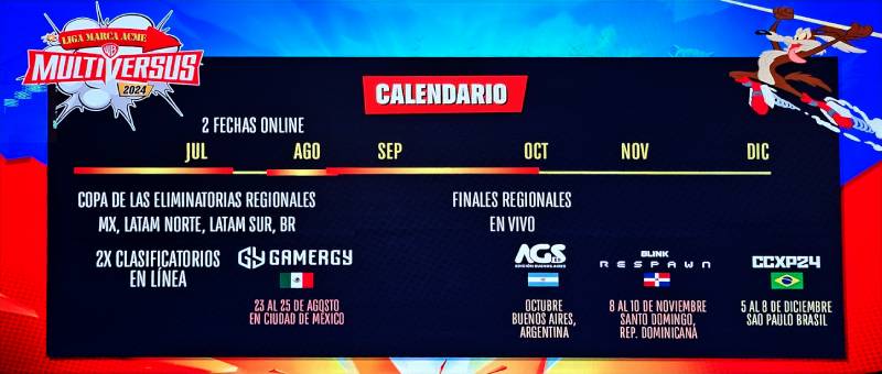 MultiVersus anuncia grandes eventos para su comunidad de jugadores en Latinoamérica