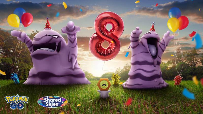 Pokémon GO cumple 8 años y los festeja con gran fiesta