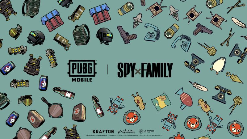 “PUBG MOBILE” se alía con el fenómeno mundial de anime “SPY×FAMILY” 