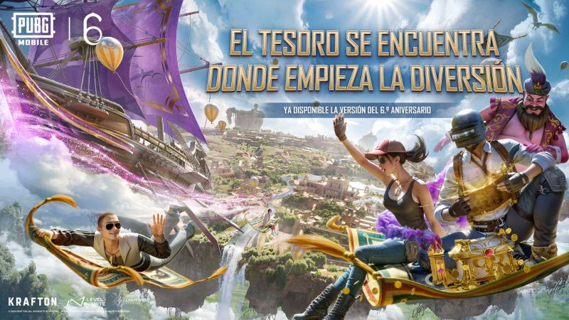 Explora la magia de una historia fantástica en la Isla Nimbus en “PUBG MOBILE” 