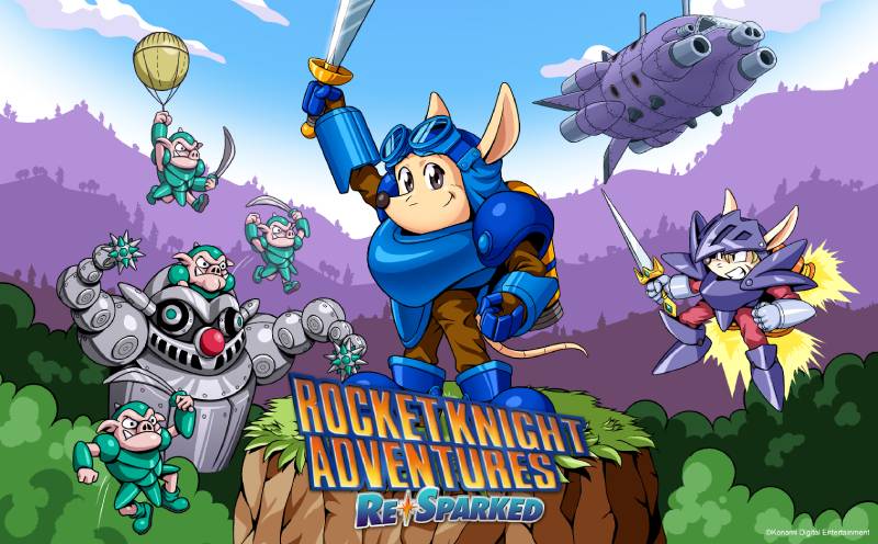 Lanzarán colección retro de “Rocket Knight Adventures: Re-sparked!” 