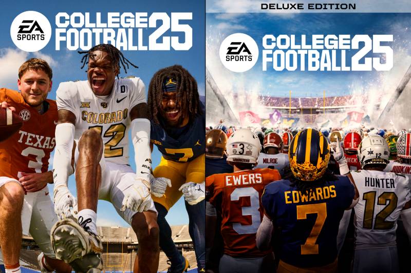 Revelan fecha de lanzamiento para “College Football 25” y las estrellas de portada