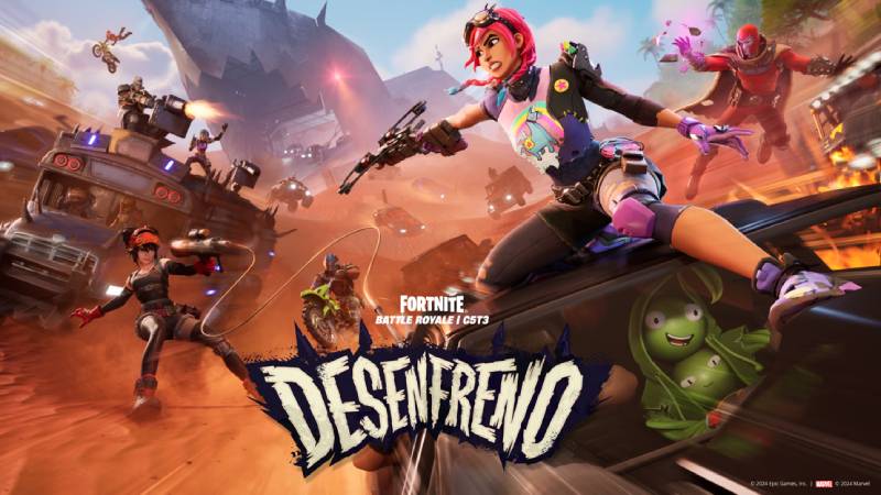 Llega Fortnite Battle Royale Capítulo 5 Temporada 3: Desenfreno