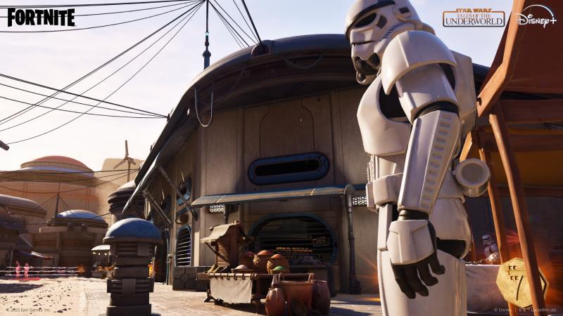Star Wars se apodera de Fortnite con la colaboración más ambiciosa hasta la fecha
