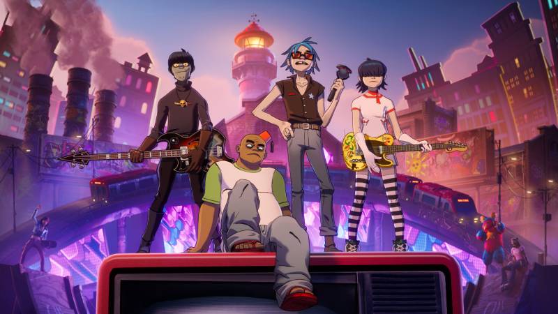 Gorillaz se convierte en Ícono de Fortnite Festival en la Temporada 10