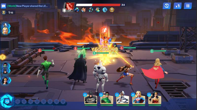 Lanzan nuevo RPG Móvil DC Worlds Collide