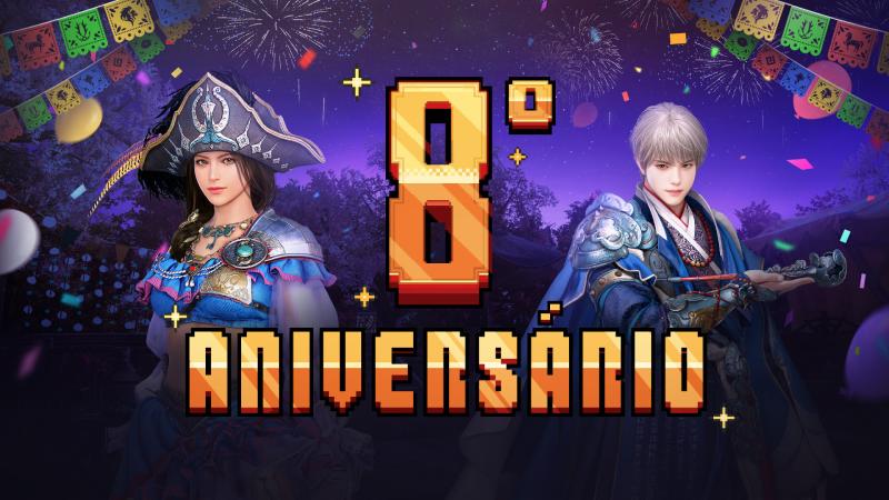 Black Desert Online celebra su 8° aniversario en Sudamérica