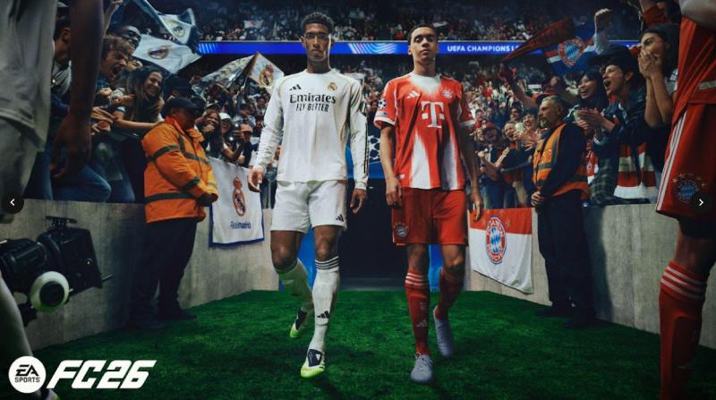 Revelan a Jude Bellingham y Jamal Musiala como estrellas en portada de FC 26