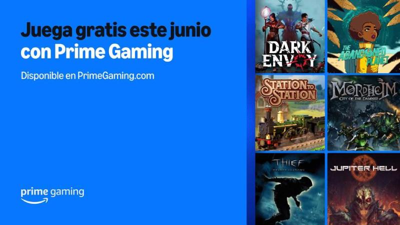 Juegos de Prime Gaming para junio de 2025