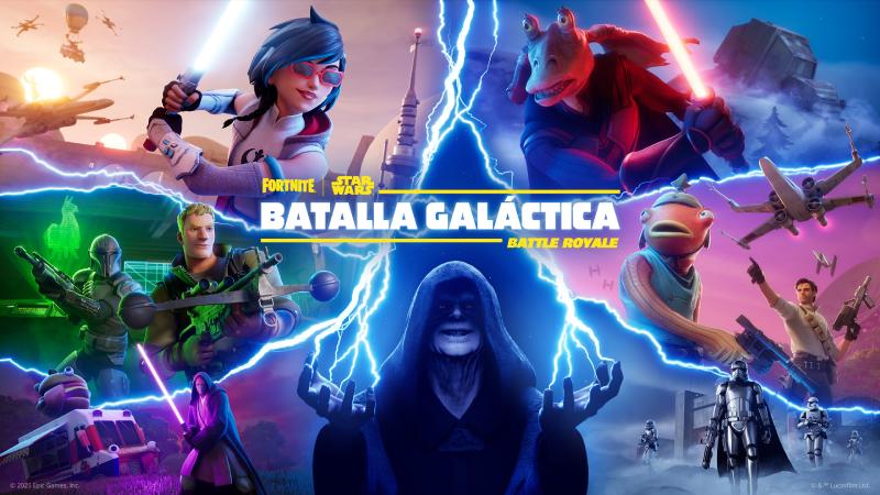 Star Wars toma Fortnite, Rocket League y LEGO Fortnite con evento épico