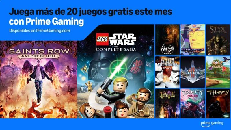 Juegos gratis de Prime Gaming para mayo de 2025