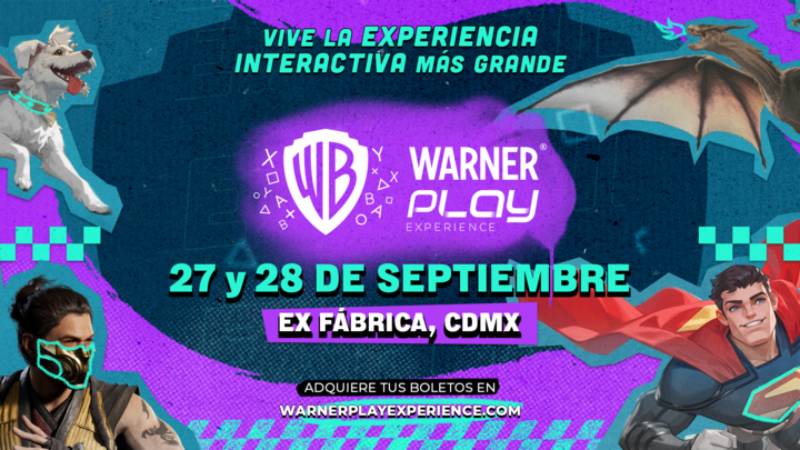 Warner Play Experience llega a CDMX con universos inmersivos y Final Kombat World Championship